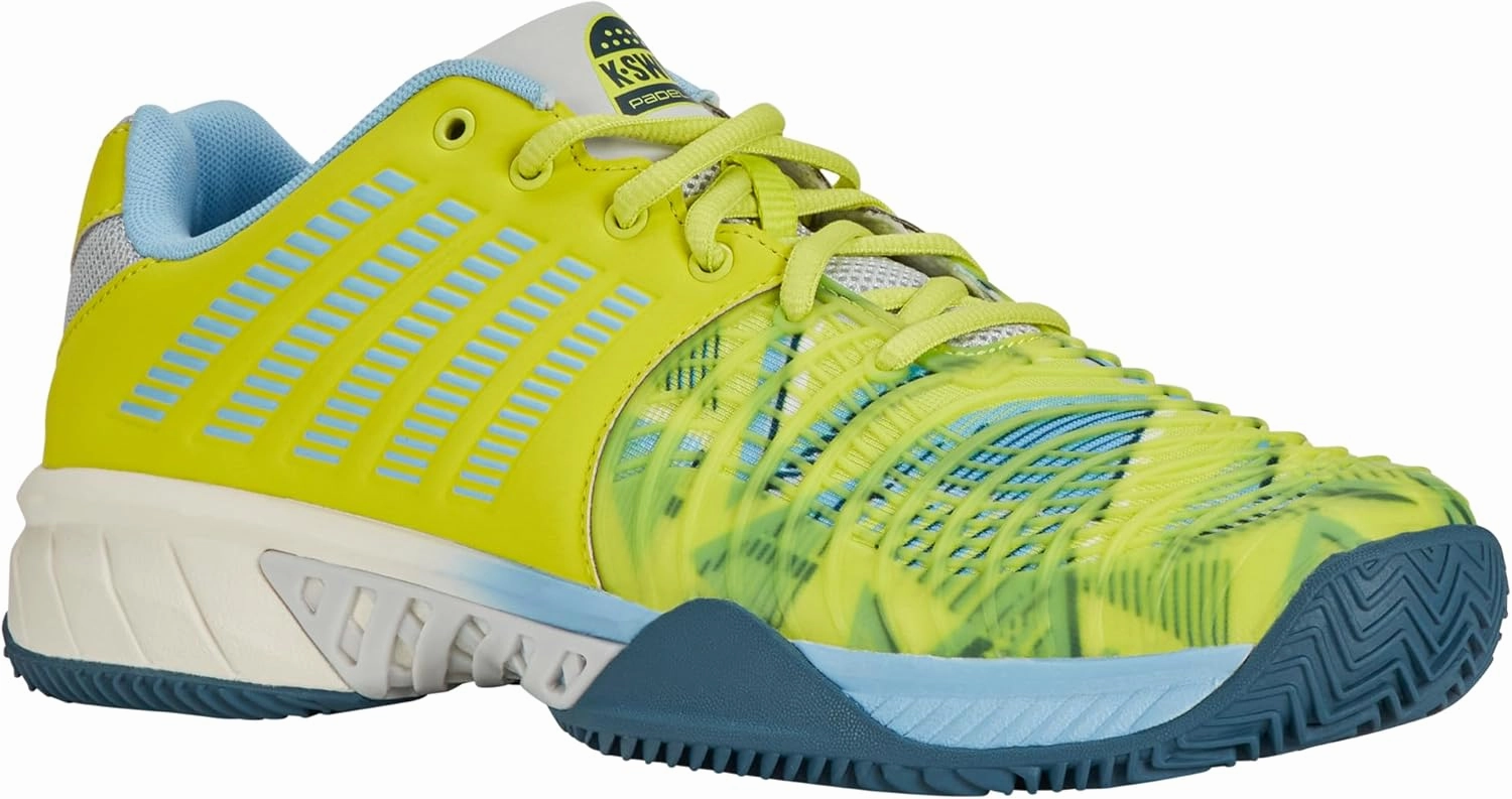K-Swiss Men's Express Light 3 HB Padel Shoes (Dazzling Blue/Estate Blue/Evening Primerose)