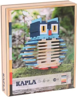 KAPLA Owl - Wooden Construction Set 120 Building Planks