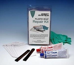 Kayak Repair Kit Plastic Boat west System 655k epoxy Universal