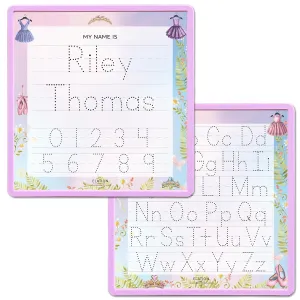 Kid's Name Tracing Board | Dry Erase Letter Tracing | Reusable Name Tracing Board | Letter Tracing Board | Personalized | Ballet Theme