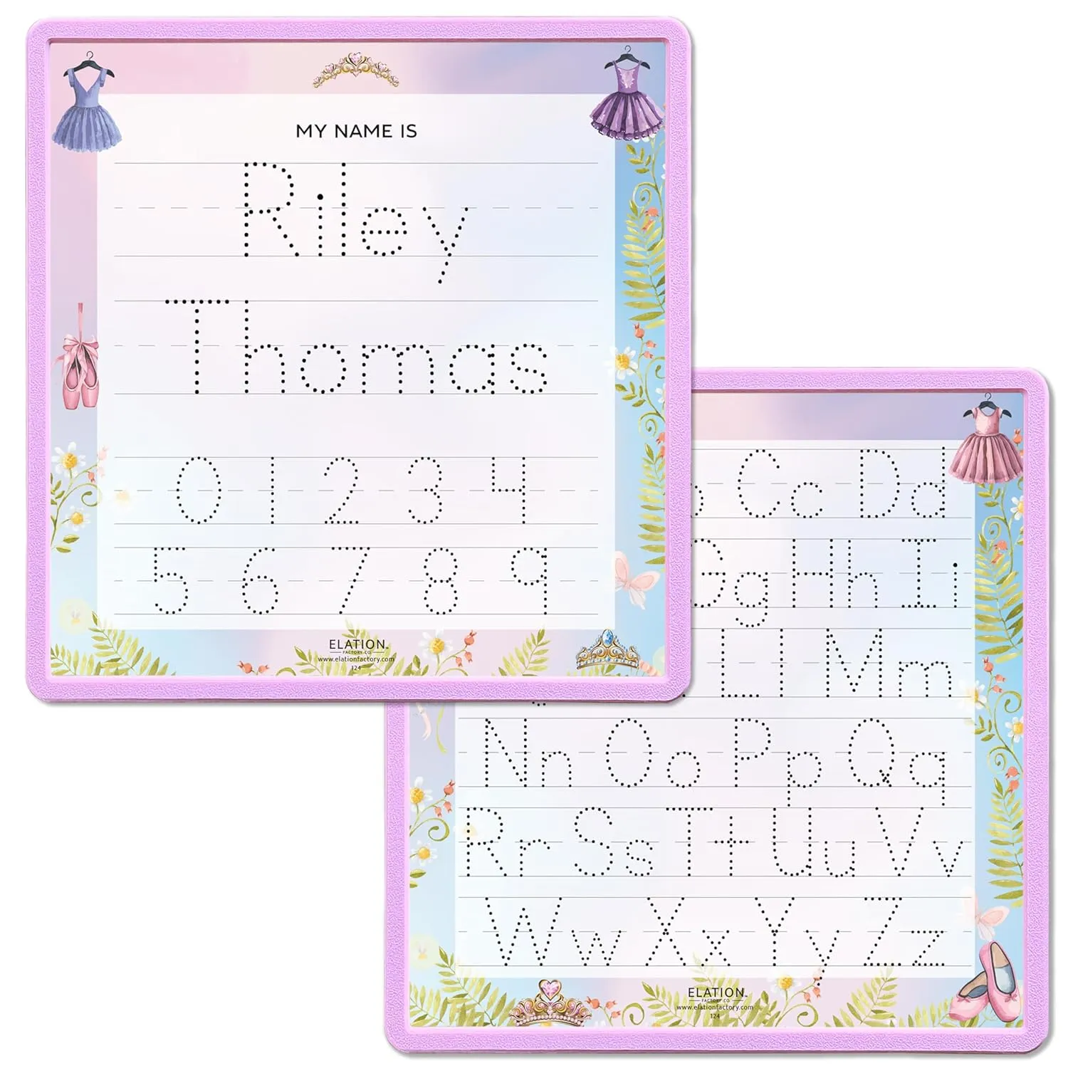 Kid's Name Tracing Board | Dry Erase Letter Tracing | Reusable Name Tracing Board | Letter Tracing Board | Personalized | Ballet Theme