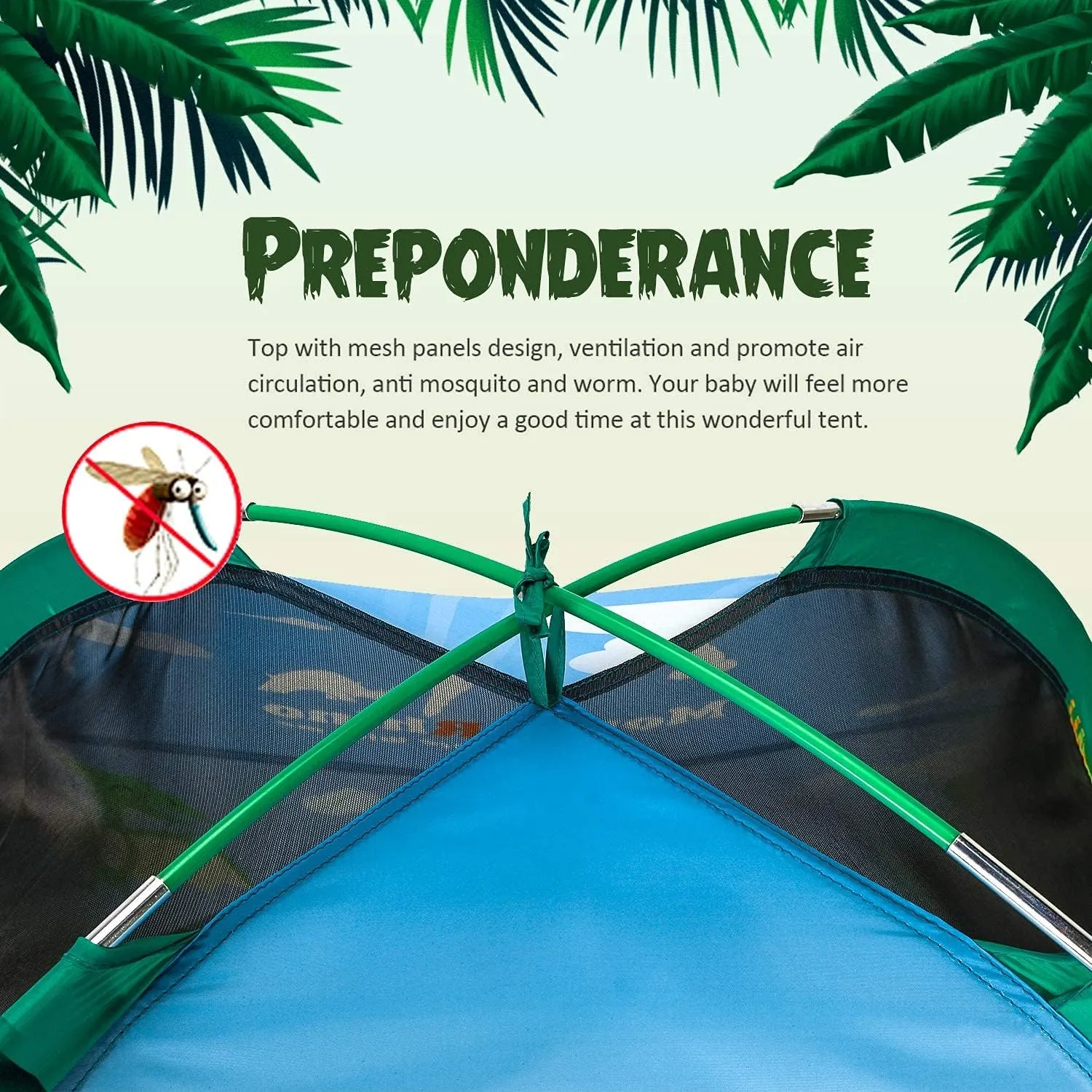 Kids Play Tent -48”x48”x42” Dinosaur Tent Playhouse Outdoor Indoor Tents for Kids Portable Dinosaur Toys Tents for Boys Girls Imaginative Camping Games Kid’s Gift
