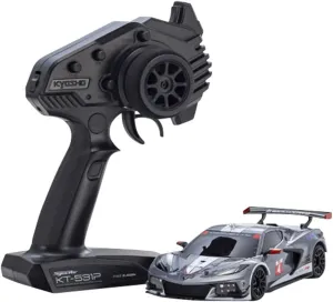 Kyosho MR04RWD r/s Chevrolet Corvette C8.R Gunmetal White Electric Radio Control 32356GMW