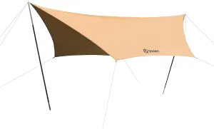 Large Beach Tents Sun shelter≥ 6 Person， Picnic Shade Tent，Camping rain tarp，Hammock rain Fly,165”×95”