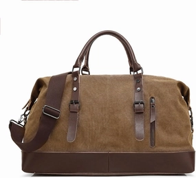 Large Capacity Travel Bag Duffel Bag Casual Canvas Single Shoulder Crossbody Travel Bag Handbag Purpose