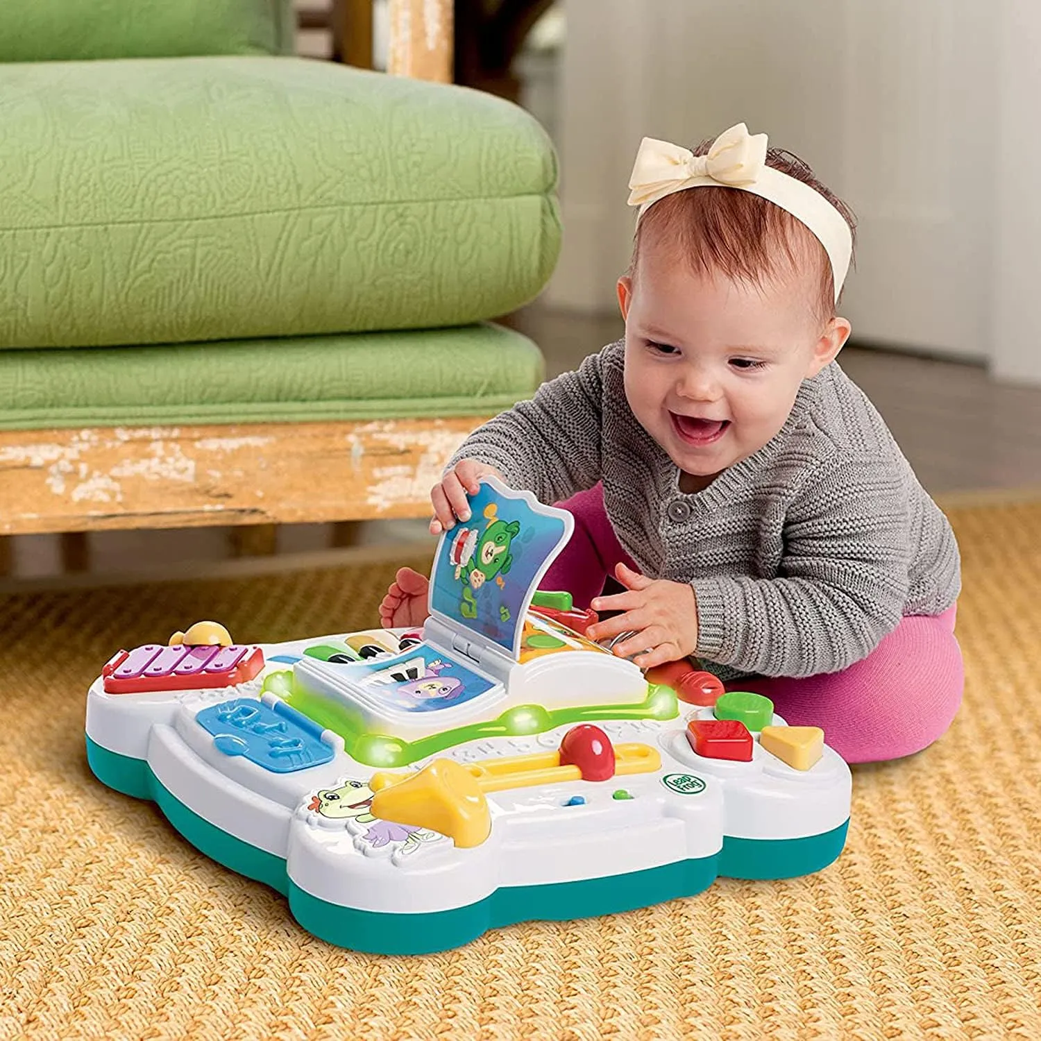 LeapFrog Learn and Groove Musical Table (Frustration Free Packaging), Green (80-19270E)