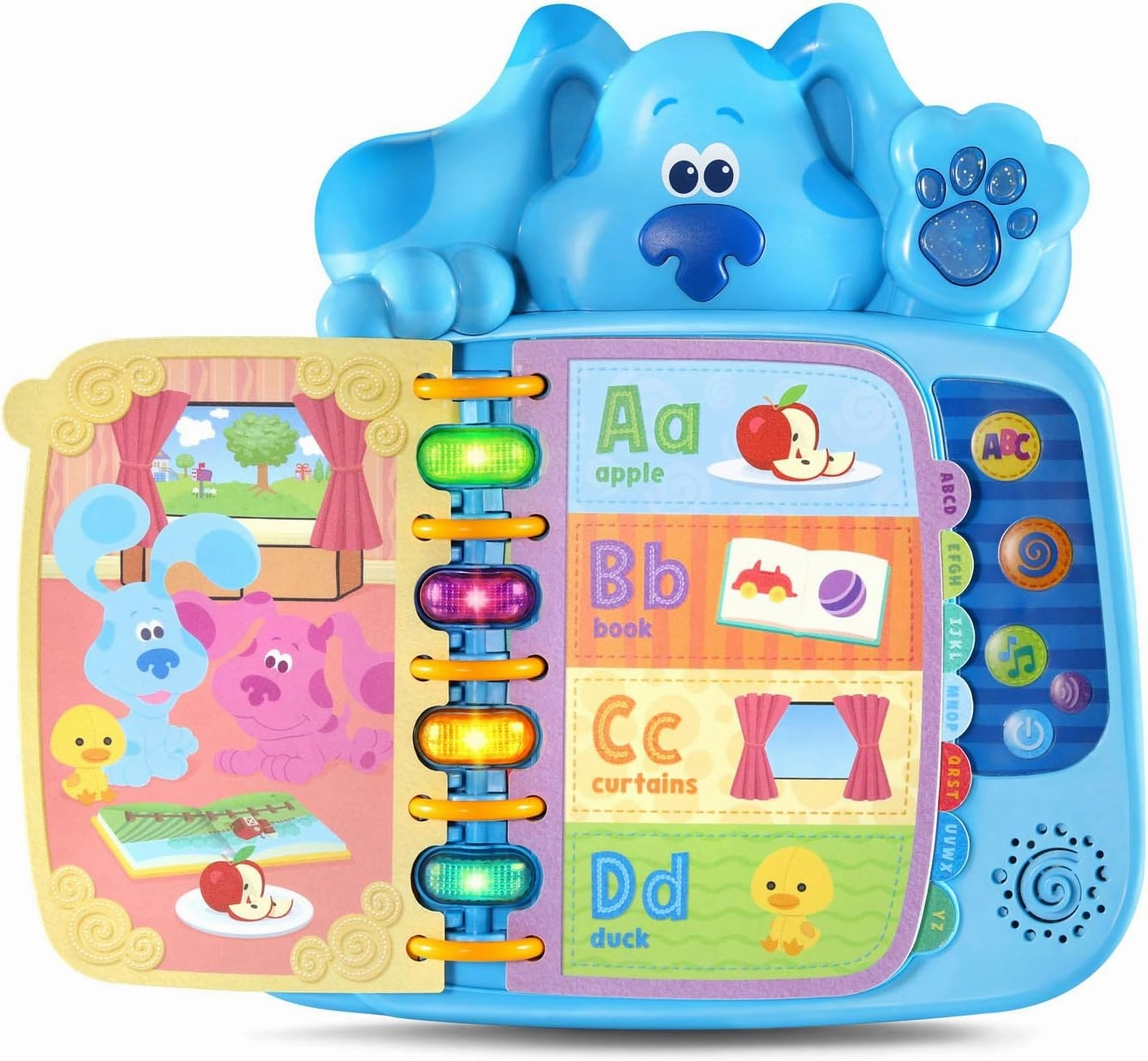 LeapFrog Blue's Clues and You! Skidoo Into ABCs Book, Blue