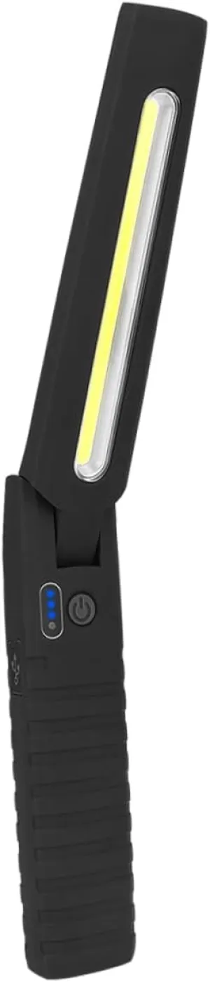 Led Rechargeable Flashlight Camping Light Magnet 3 Modes USB Emergency Lantern for Home Car Outdoor