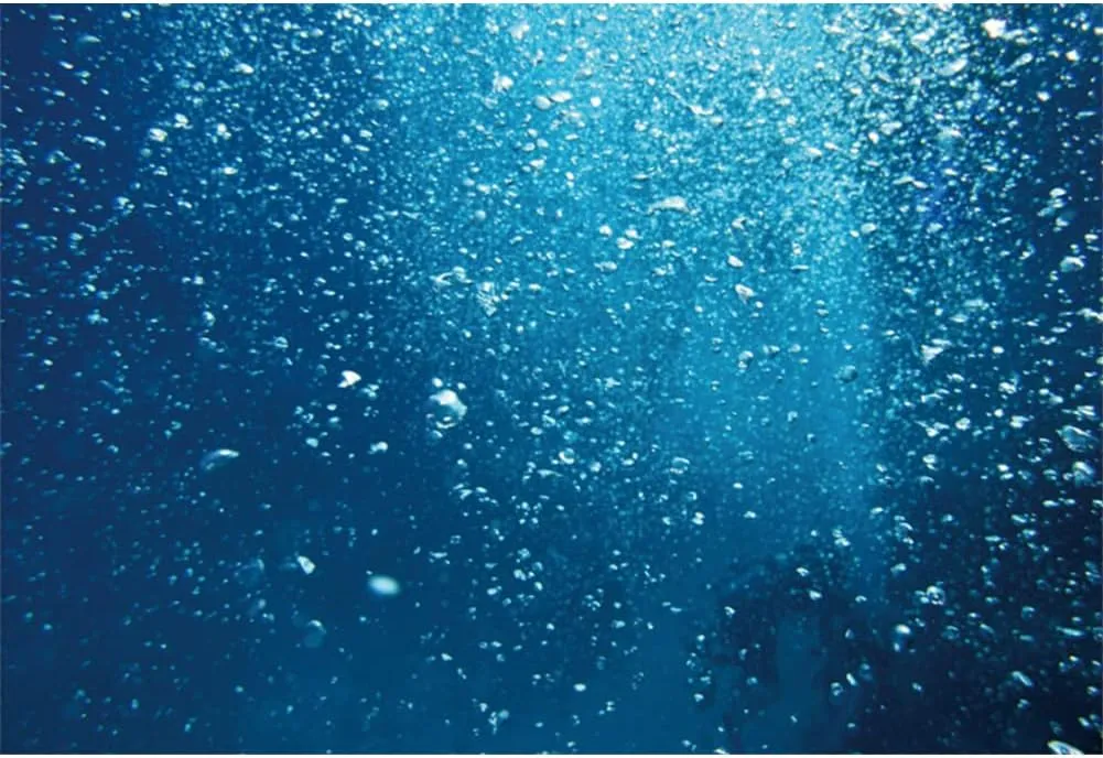 Leyiyi 10x7ft Photography Background Underwater World Backdrop Ocean Diving Seaside Holiday Summer Party Bubble Sunlight Honeymoon Travel Royal Hawaiian Luau Hula Party Photo Portrait Studio Prop
