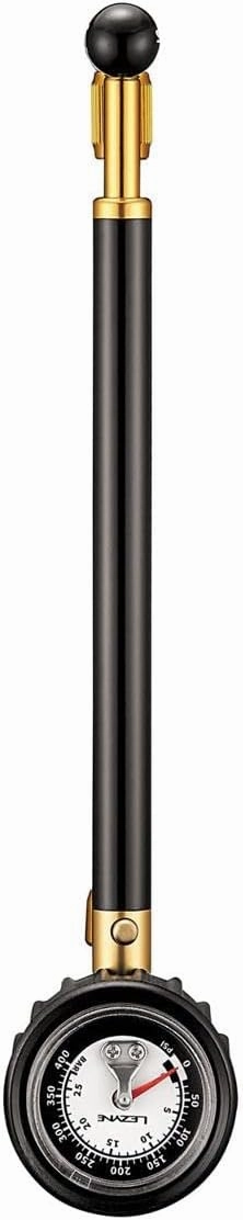 LEZYNE Shock Drive Bicycle Hand Pump, High Pressure 400psi Shock Pump, Portable, Mountain & Road Bike Pump