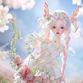 Librabjd B Bjd Doll 1/4 FullSet Princess Flowers Skirt Springtime Style for Cherry Blossom Female Ball Jointed Doll