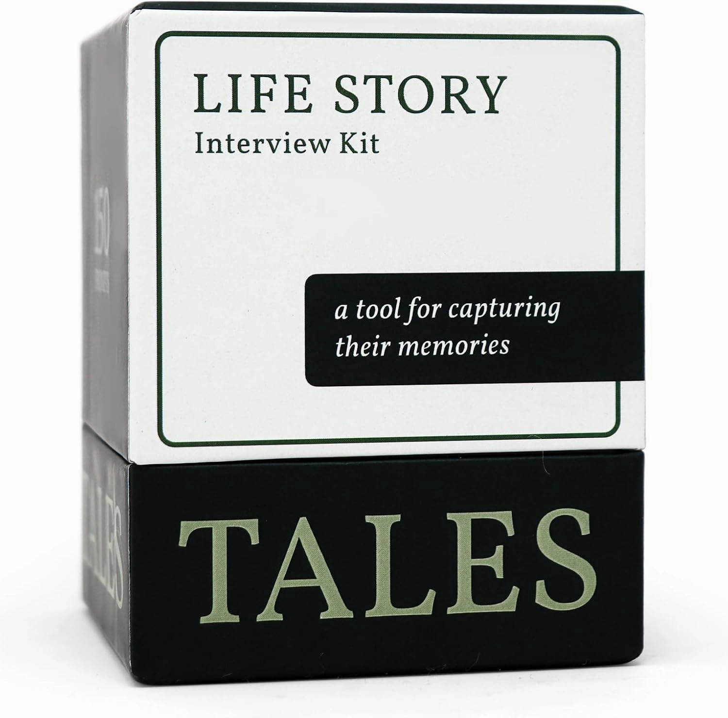 Life Story Interview Kit – Conversation Cards for Families and Parents, Getting to Know You Card Game for Adults, Perfect for Game Night, Dinner Table, or Road Trips