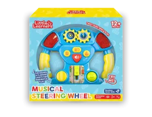 Little Learners Musical Steering Wheel