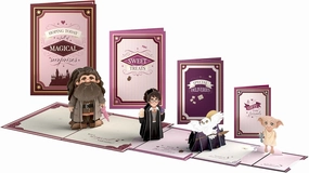 Lovepop Valentines Day Card for Her, Him - 3D Warner Bros. Pop-Up Nesting Card - Harry Potter - 4 Cards - 5" x 7" - Blank Notecard & Envelope Included