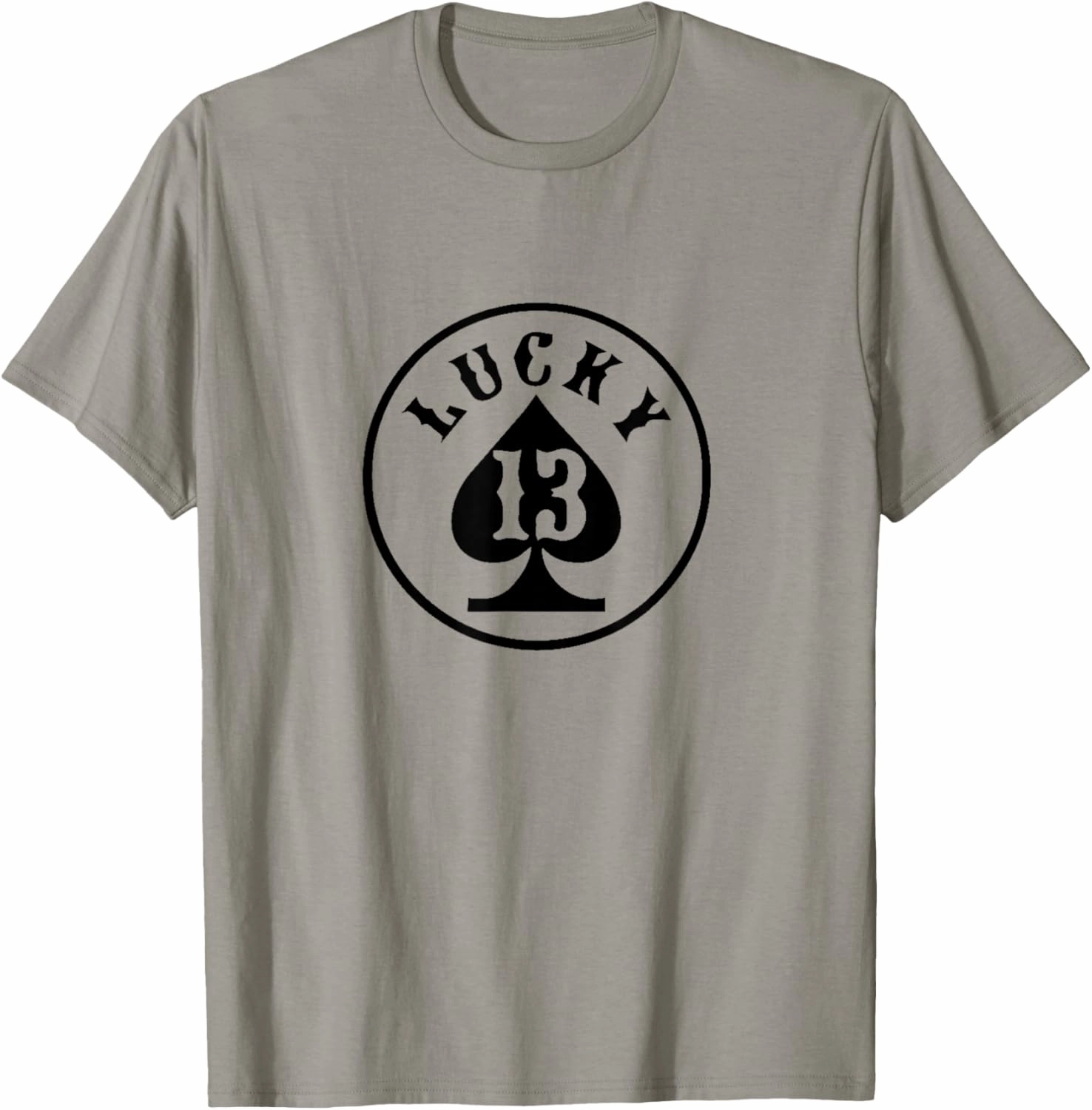 Lucky Number 13 T-Shirt Card Game Gift T-Shirt