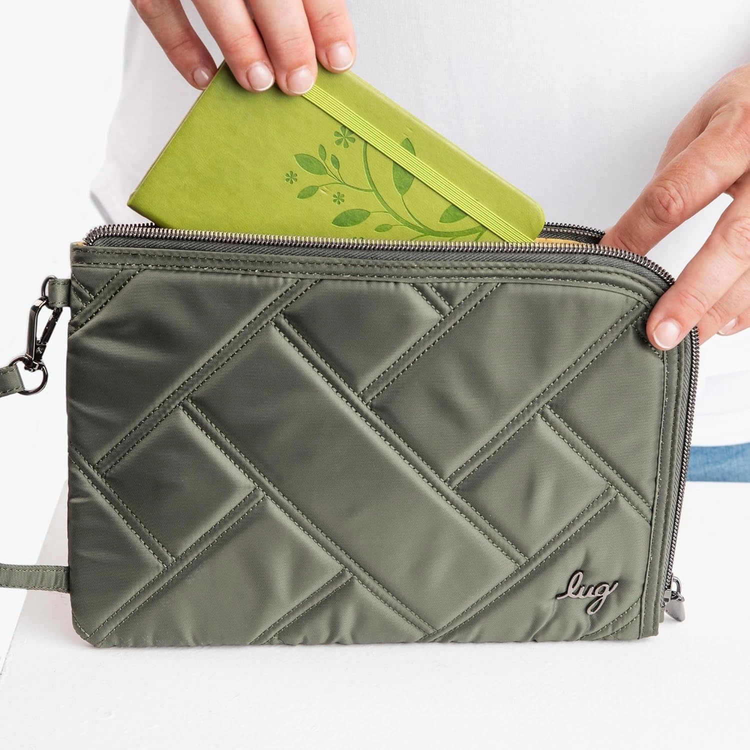 Lug Halfpipe Zip Wristlet Wallet