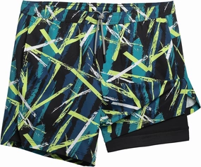 maamgic Gym Shorts for Men 7 inch with Liner Stretch 2 in 1 Workout Shorts Men Quick Dry Athletic Shorts