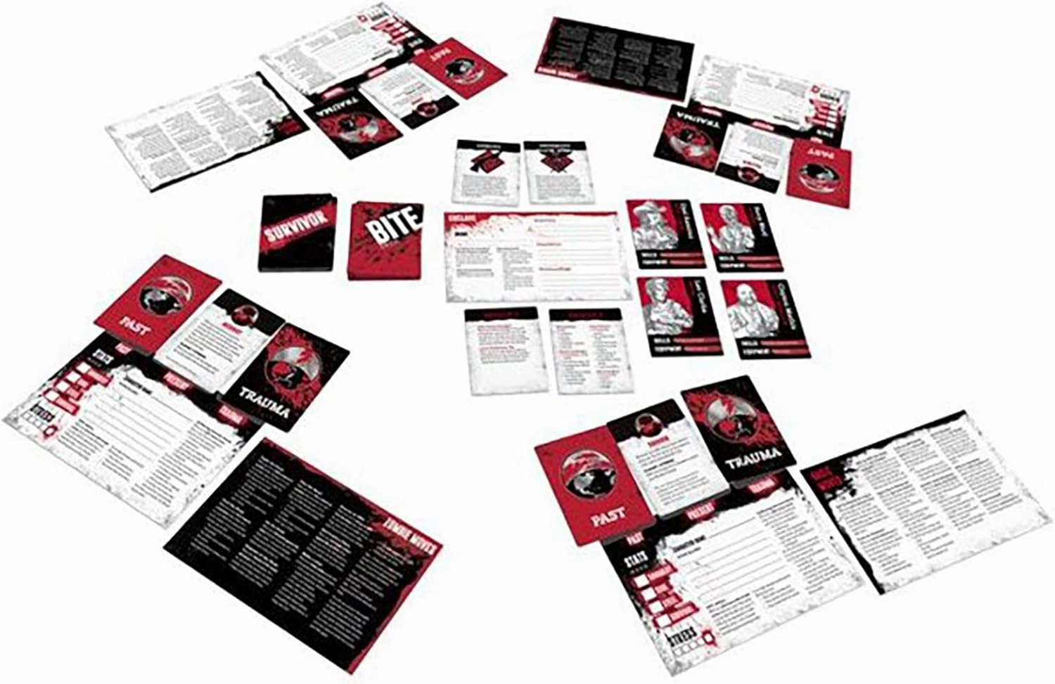 Magpie Games Zombie World, Tabletop Roleplaying Card Game, 3 to 9 Players, Adult, Teens Ages 17 