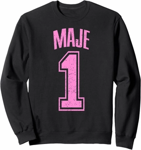 Maje Supporter Number 1 Biggest Fan Sweatshirt