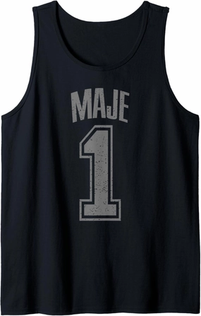 Maje Supporter Number 1 Biggest Fan Tank Top