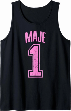 Maje Supporter Number 1 Biggest Fan Tank Top