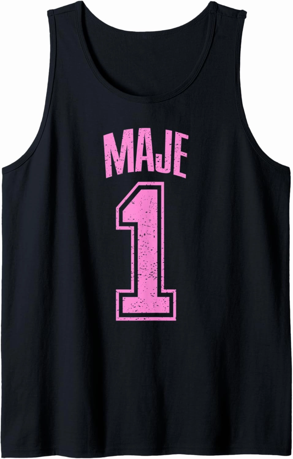 Maje Supporter Number 1 Biggest Fan Tank Top