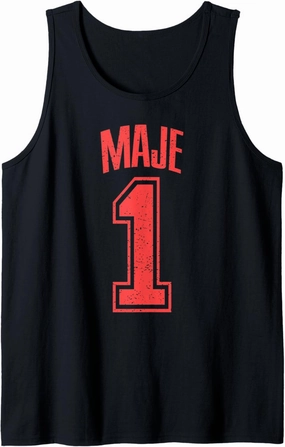 Maje Supporter Number 1 Biggest Fan Tank Top