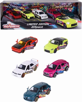 Majorette - Giftpack SL 11 5Pcs - Set of 5 Vehicles Including 2 Exclusive - Limited Edition Graffiti - 212054039