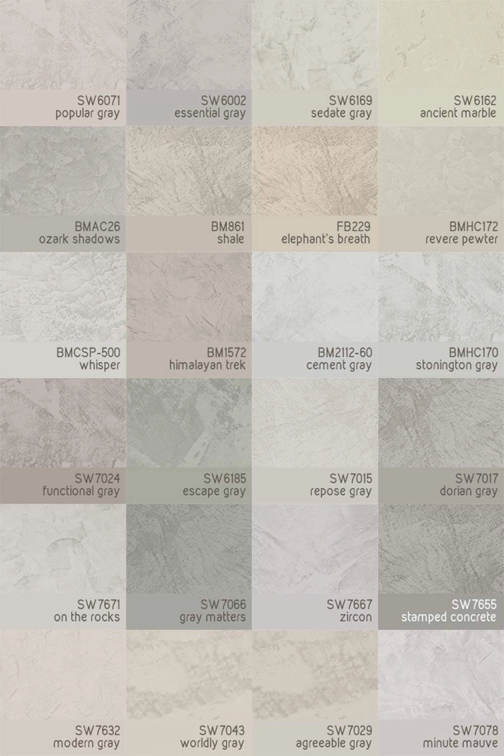 Marmorino Berlina Authentic Venetian Plaster | Smooth Plaster | Made in Italy from Lime & Marbles | Gray Tones (9) | Color: BM861 Shale