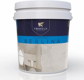 Marmorino Berlina Authentic Venetian Plaster | Smooth Plaster | Made in Italy from Lime & Marbles | Gray Tones (9) | Color: BM861 Shale