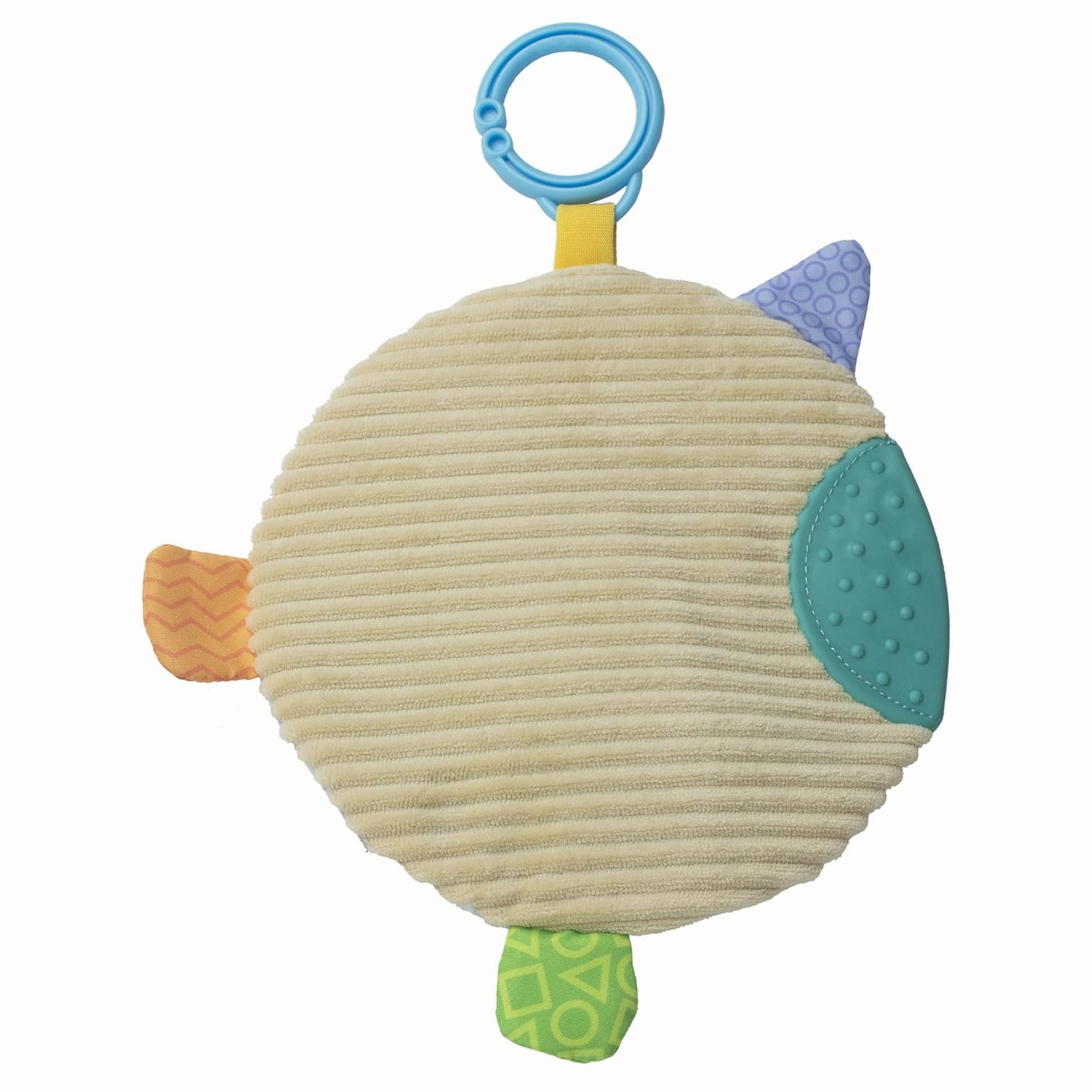 Mary Meyer Baby Einstein First Discoveries Squeezer Teether, 7-Inches, Cal Caterpillar