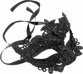 MASQ Brocade Lace Masquerade Ball Mask Pair Burlesque Mardi Gras Birthday Prom Wedding Party