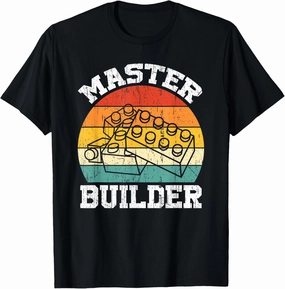 Master Builder Kids Boys - Building Blocks Master Builder T-Shirt