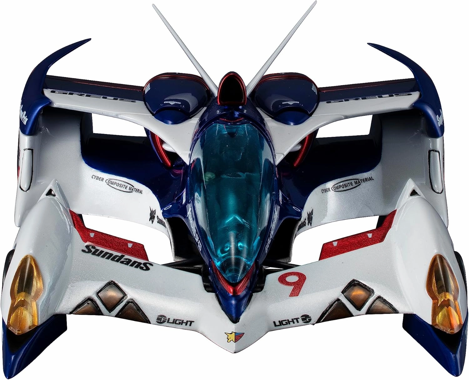 Megahouse - Future GPX Cyber Formula SAGA - Garland SF-03 -Livery Edition-, Variable Action Collectible Figure