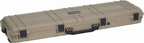 MEIJIA Portable Rolling Waterproof All Weather Hard Rifle Case,Gun case with Wheels,Customizable Fit Foam Included,Fit for Rifle,Guns,Shotguns, Airsoft Gun