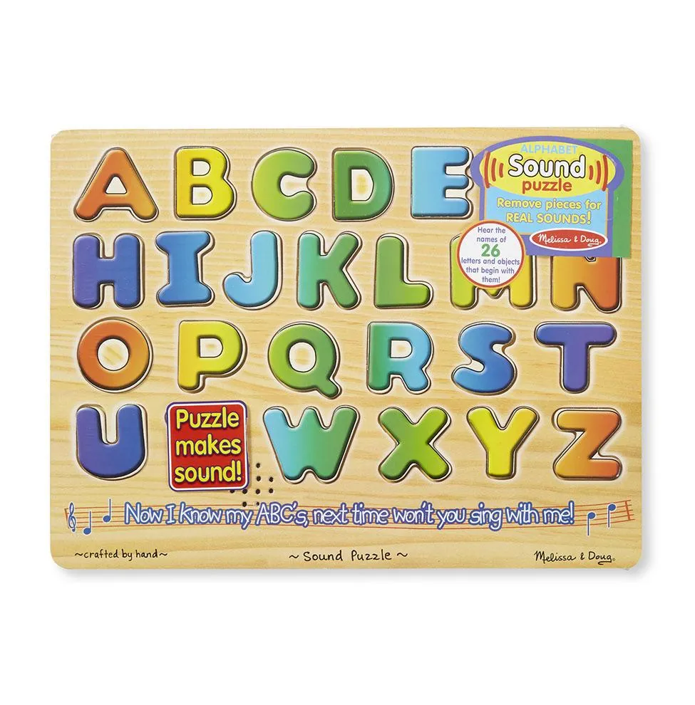 Melissa & Doug Alphabet Sound Puzzle