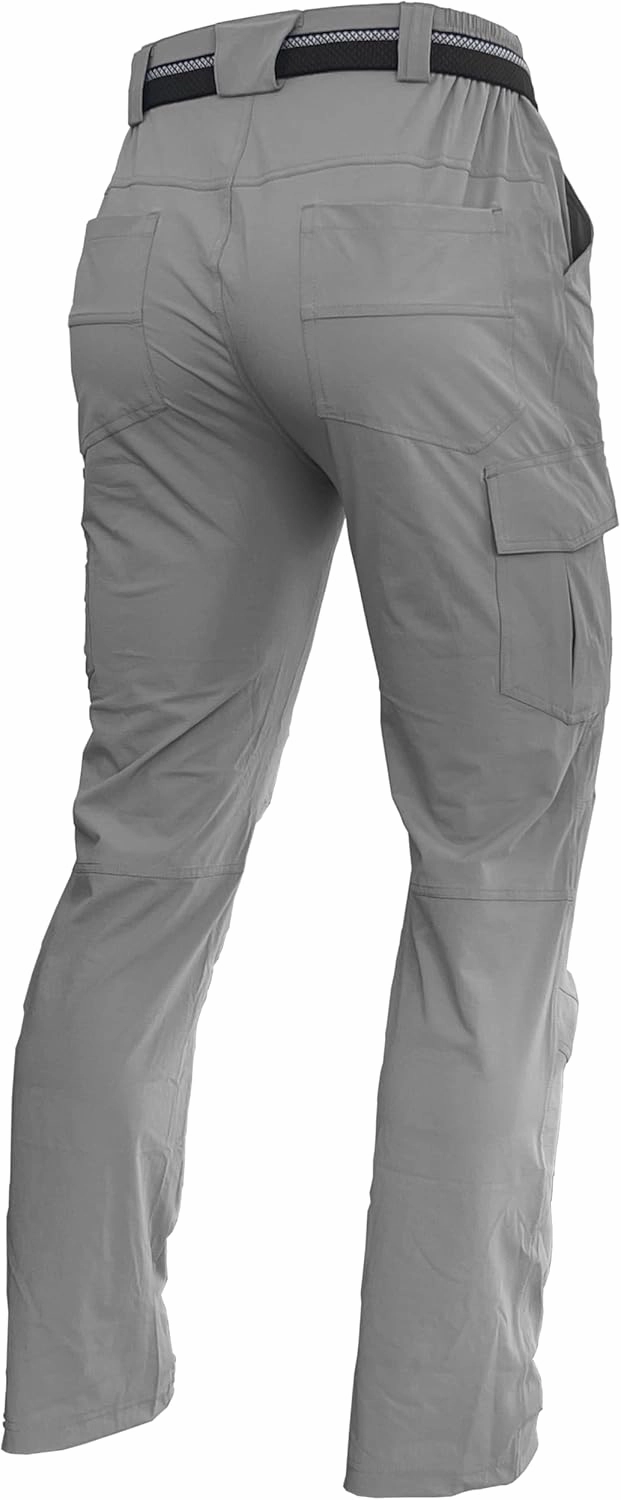 Men's Hiking Pants Quick-Dry Lightweight Waterproof Travel Outdoor Camping Hunting Fishing Work Cargo Pants