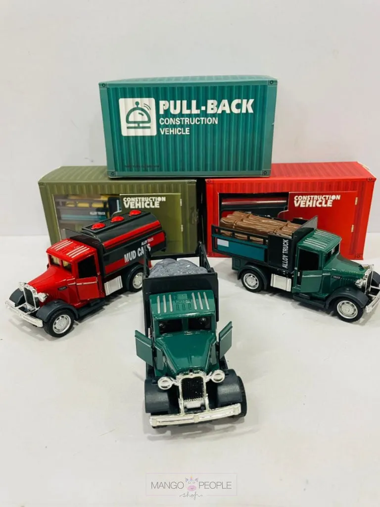Metal DieCast Mini Construction Automobile Set