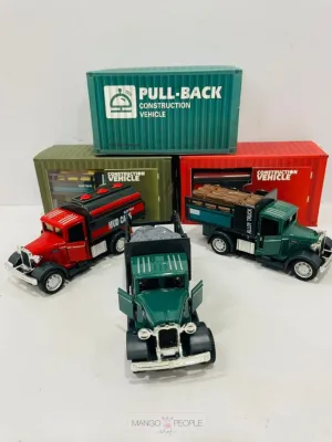 Metal DieCast Mini Construction Automobile Set