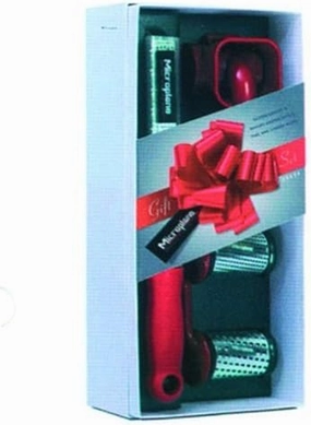 Microplane 36160 Gift Set - RED Rotary 39105, 40120