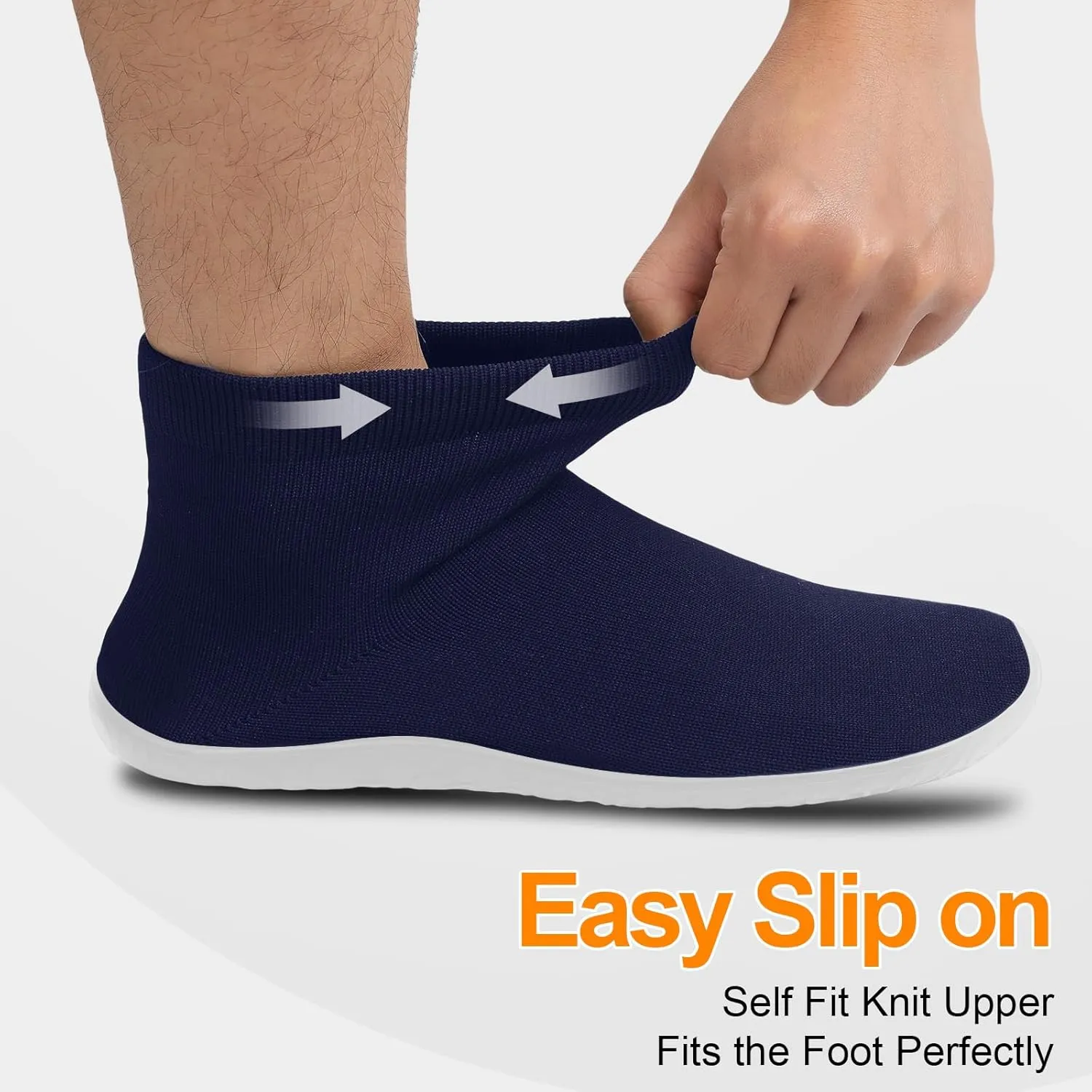 Minimalist Barefoot Sock Shoes for Women Men with Multi Purpose & Ultra Portable & Non Slip Sole