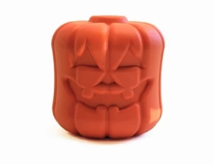 MKB Jack O' Lantern - Chew Toy-Treat Dispenser-Large-Orange