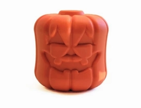 MKB Jack O' Lantern - Chew Toy-Treat Dispenser-Large-Orange