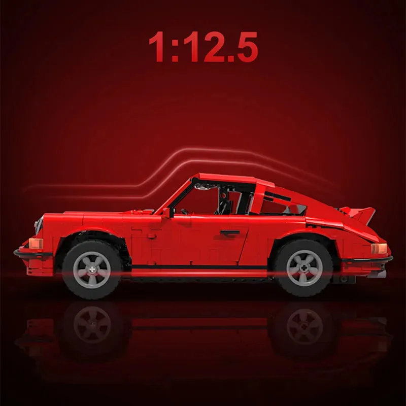 MOC RC Motorized Porsche 911 Classic Racing Car Bricks Toy C61045