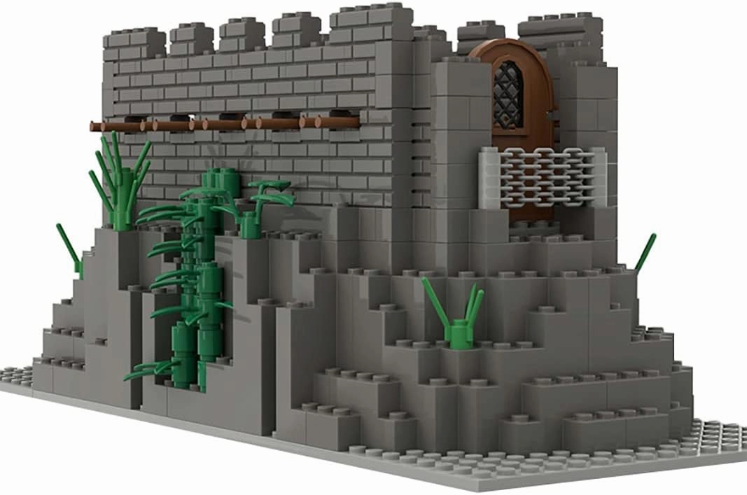 Montain Cave Building Blocks War Building Bricks Kit DIY Building Set Compatible All Major Brands (#1)