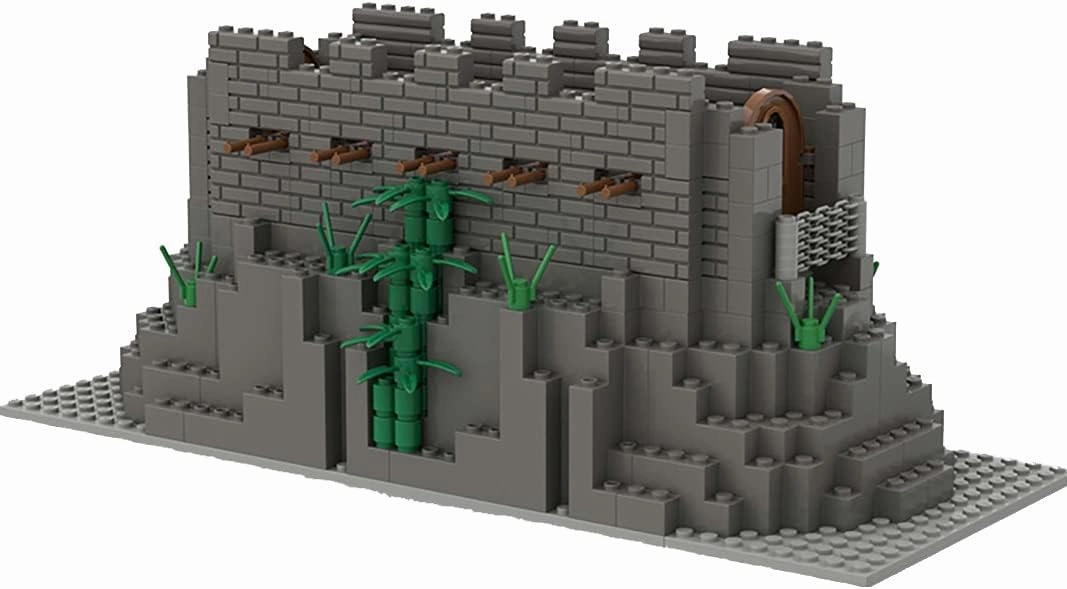 Montain Cave Building Blocks War Building Bricks Kit DIY Building Set Compatible All Major Brands (#1)