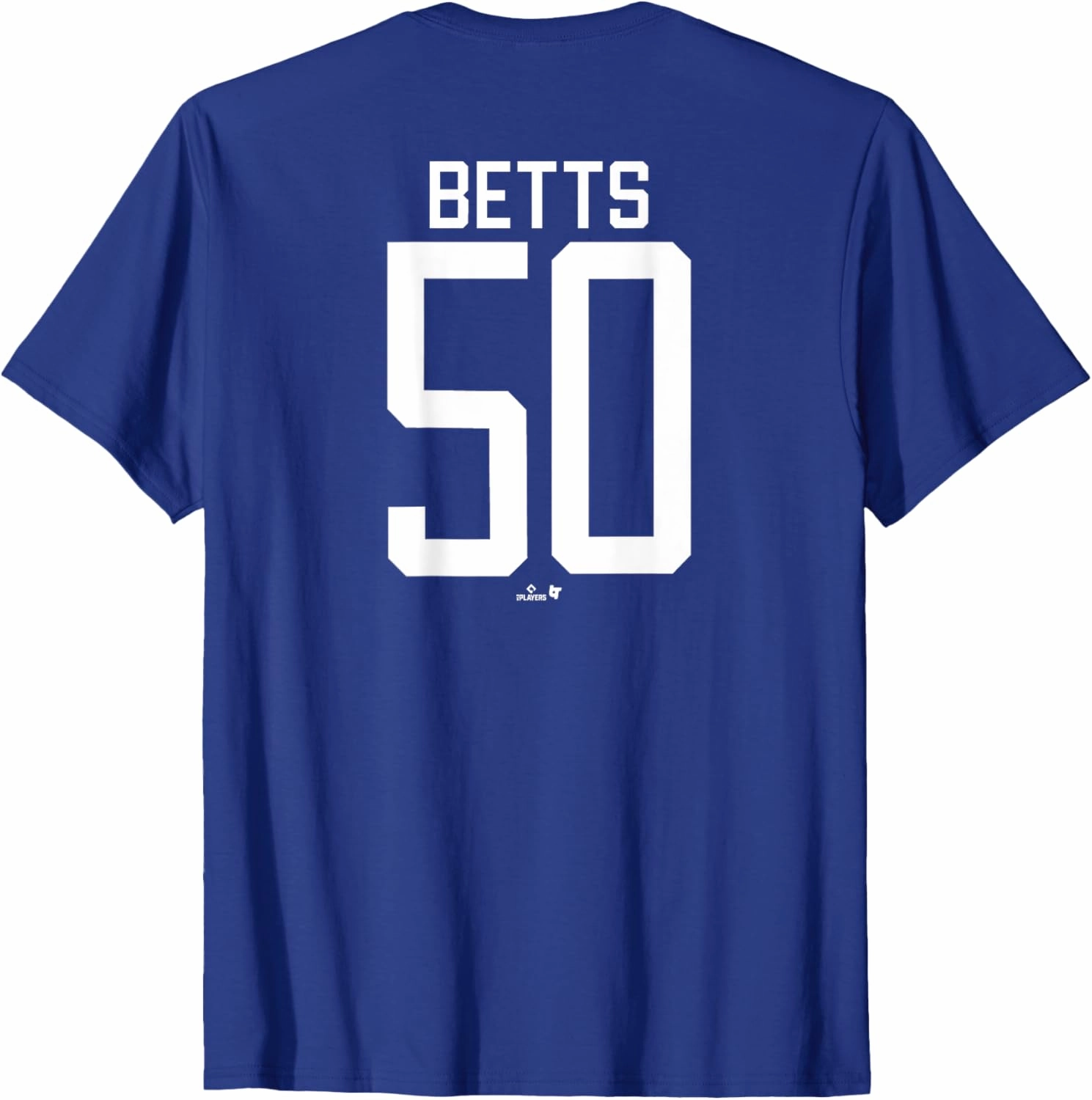 Mookie Betts: 50 Front & Back Name Number Shirsey - LA T-Shirt