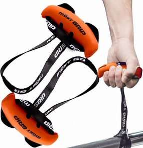 MOST Neutral Grip Pull Up Handles for Home Gym Workout, Ergonomic Pull Up Grips with Non-Slip for T-bar Row