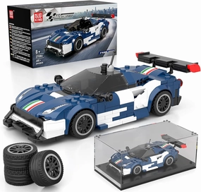 Mould King F488 Classic Sports Car Building Kits, MOC Racing Car Toys Model, Vehicle Blocks Set Suitable for Boys to Build, House Decoration Gifts for Kids and Adults 27086 (410 Pcs)