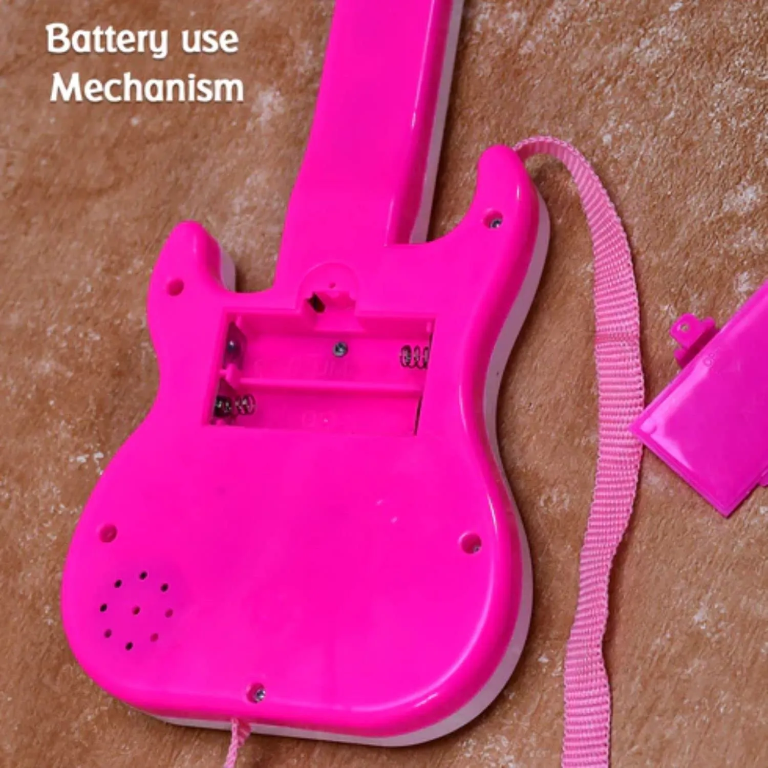 Musical Mini Guitar Toy with 3D Light